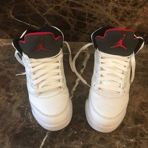 Jordan Shoes - 5.5 Jordan’s 5 White Cement Jordan Shoes - 5.5 Jordan’s 5 White Cement